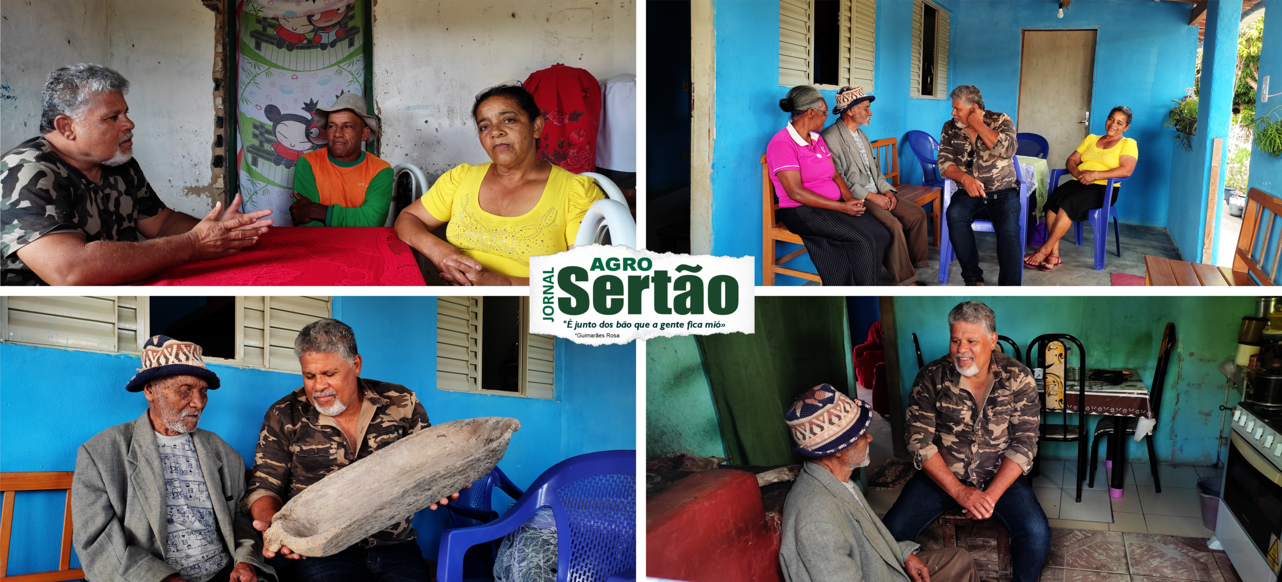 Nas minhas andanças pelo sertão, realizei pautas, denúncias e enfrentamentos em regiões como o Alto Rio Pardo e Vale do Jequitinhonha