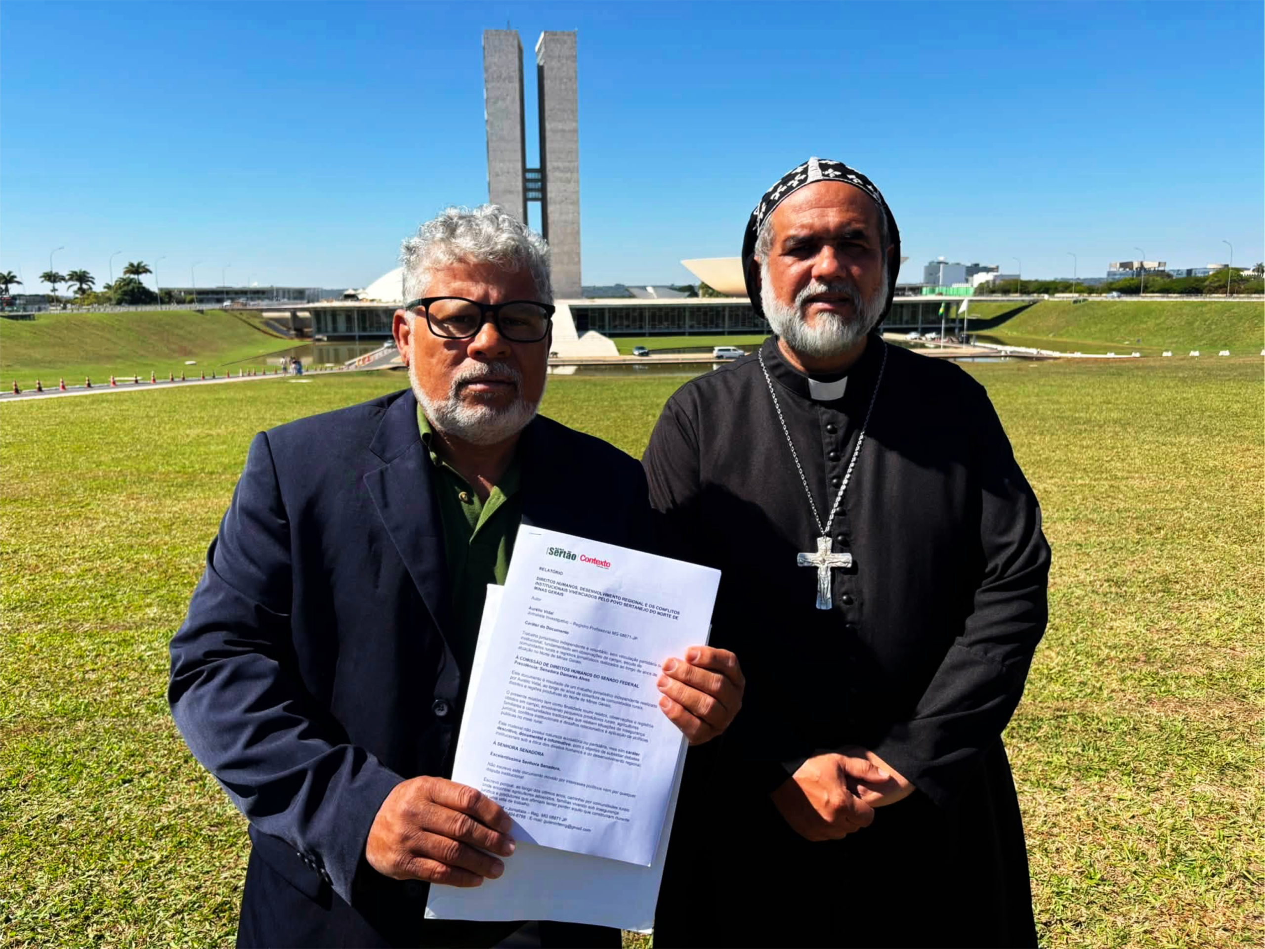 Durante a agenda em Brasília, também estive com o Padre Kelmon, que mais uma vez reafirmou seu compromisso com essa causa.