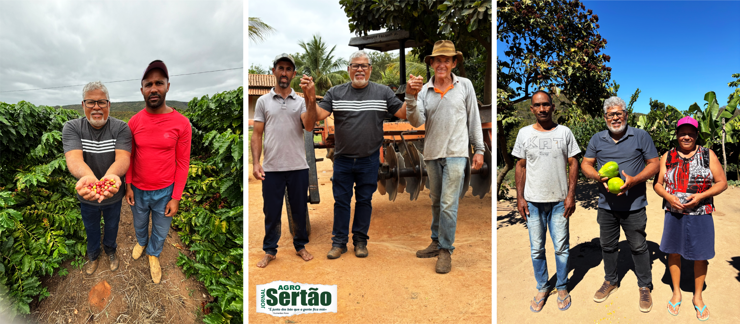 A agricultura familiar continua sendo uma das maiores riquezas do Norte de Minas. São milhares de famílias responsáveis por colocar alimento na mesa dos brasileiros, movimentar a economia dos pequenos municípios e manter viva uma tradição que atravessa gerações.