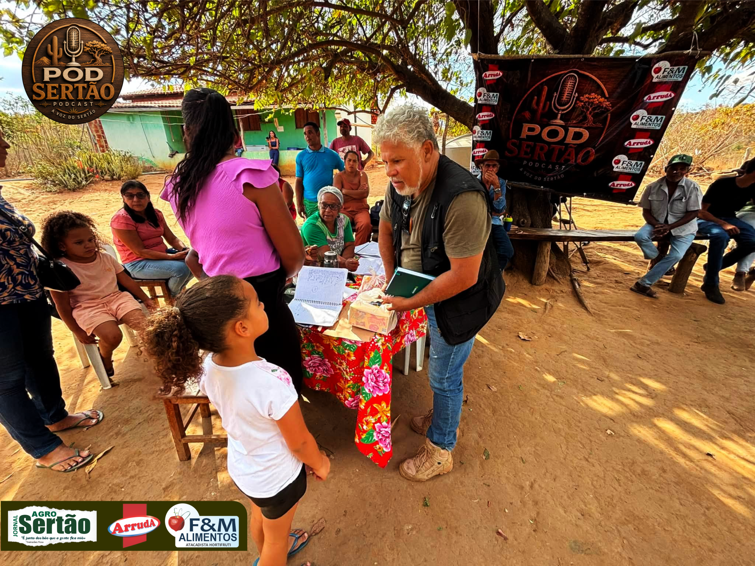 Neste domingo, 16 de agosto, estive na Comunidade Quilombola do Brejinho, na zona rural de Coração de Jesus, e vivi mais uma daquelas experiências que reafirmam o sentido das minhas andanças pelo Sertão.