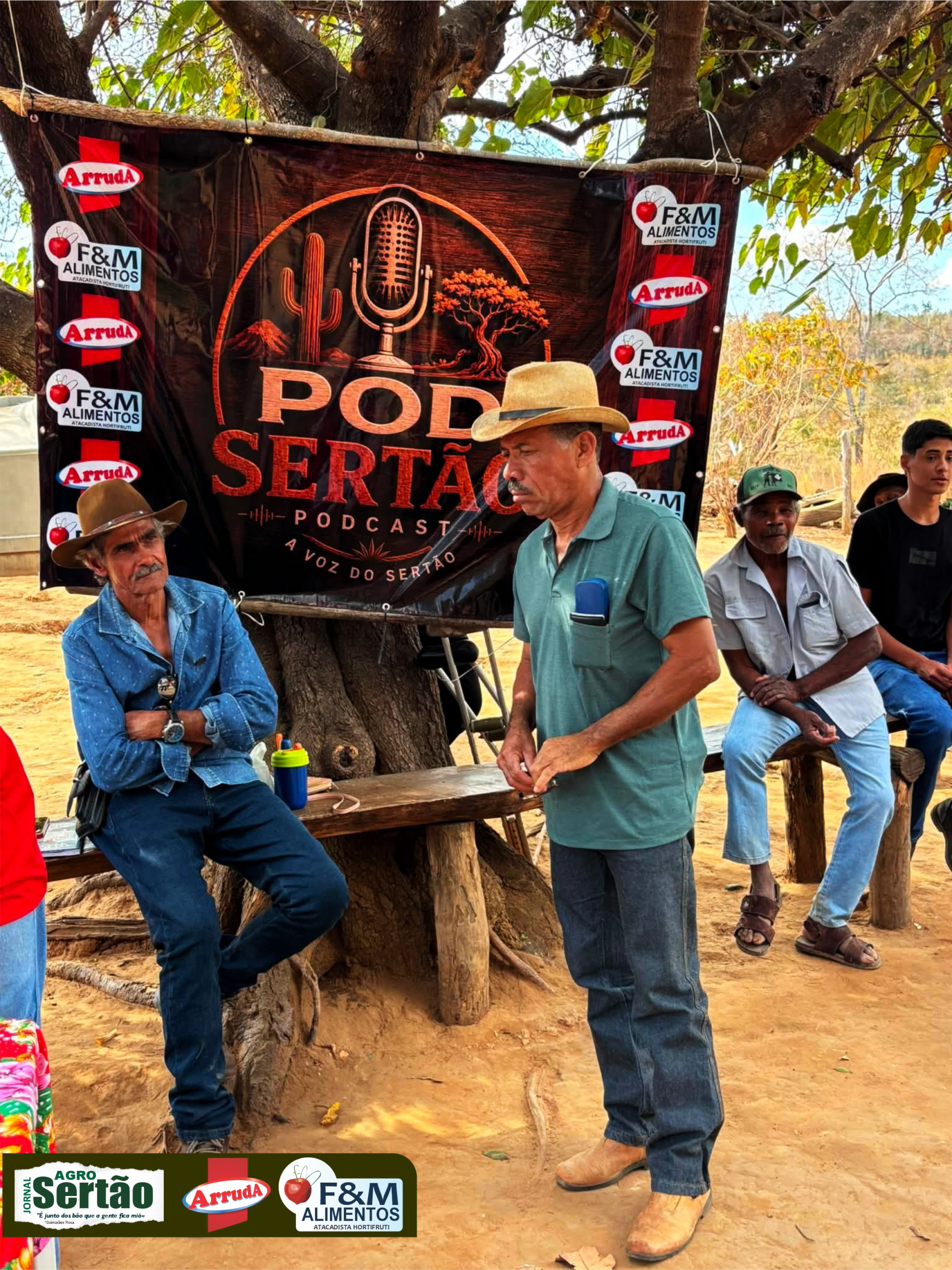 Neste domingo, 16 de agosto, estive na Comunidade Quilombola do Brejinho, na zona rural de Coração de Jesus, e vivi mais uma daquelas experiências que reafirmam o sentido das minhas andanças pelo Sertão.