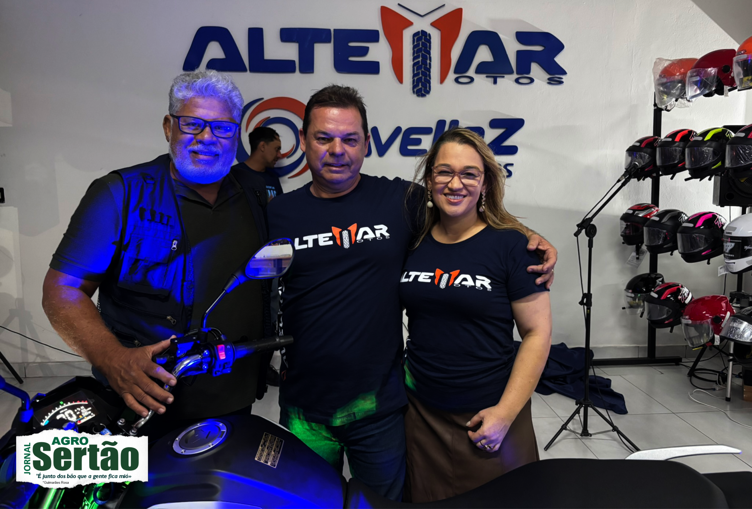 O empresário Altemar, representante da marca na região, reforçou justamente esse compromisso com atendimento, reposição de peças e assistência aos clientes.