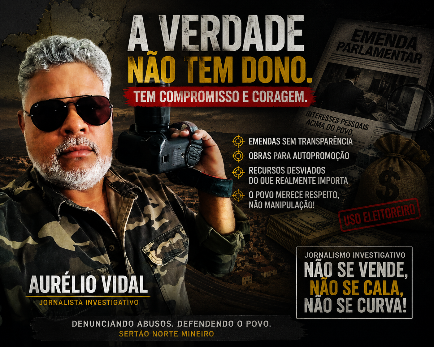 Nos últimos anos, tornou-se cada vez mais comum assistir a parlamentares utilizando obras públicas, máquinas, eventos e investimentos custeados com recursos públicos como peças de propaganda pessoal. Em vídeos cuidadosamente produzidos para as redes sociais, muitos políticos aparecem como “pais” de obras e benefícios que, na prática, deveriam representar apenas o cumprimento da obrigação do poder público com a população.