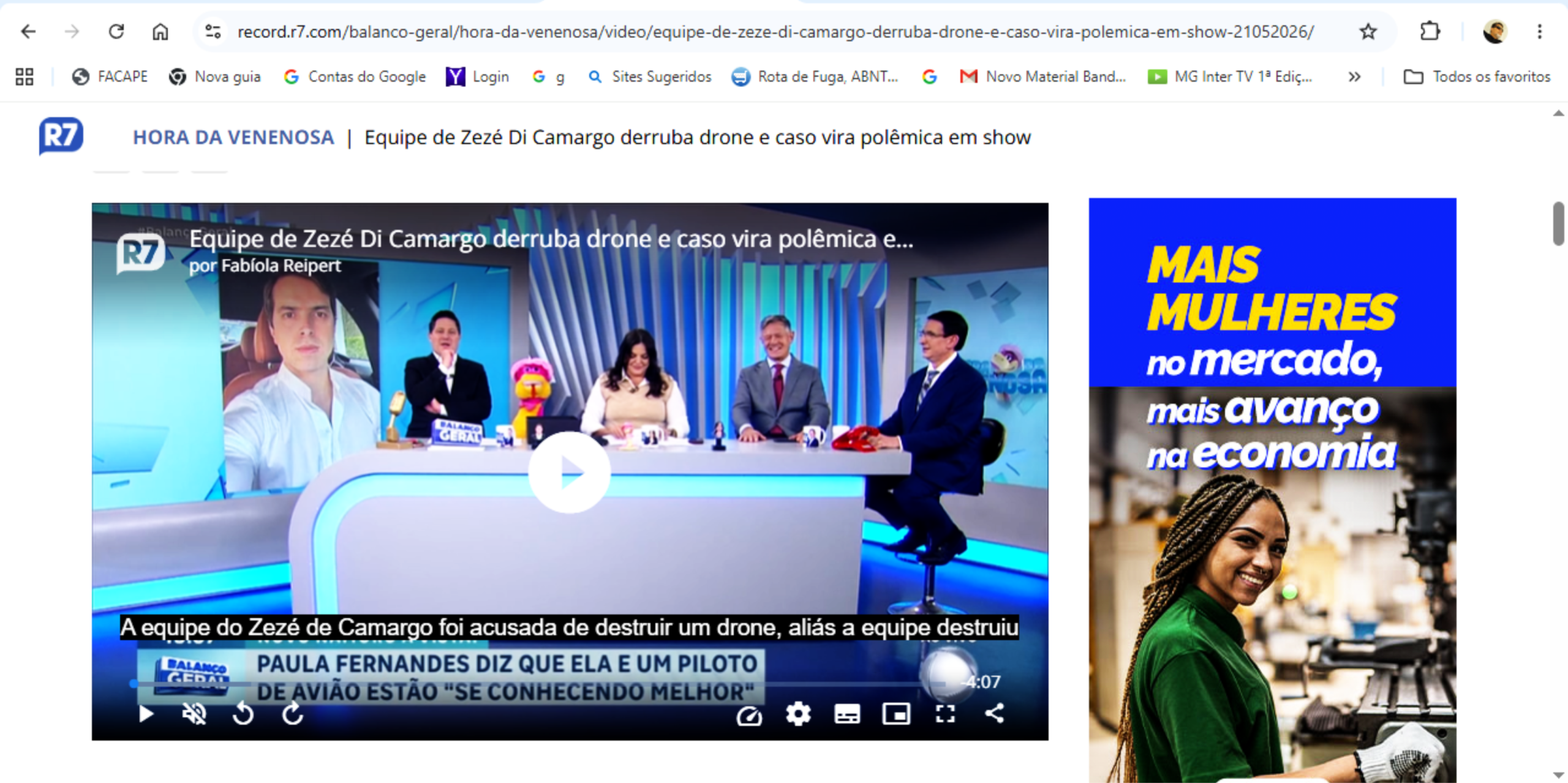 No último sábado, durante a cobertura jornalística do show do cantor Zezé Di Camargo na Expô Taiobeiras, vivi uma situação lamentável enquanto realizava meu trabalho como profissional de imprensa — atividade que exerço há cerca de 25 anos e que acompanho nas festividades de Taiobeiras há quase duas décadas.