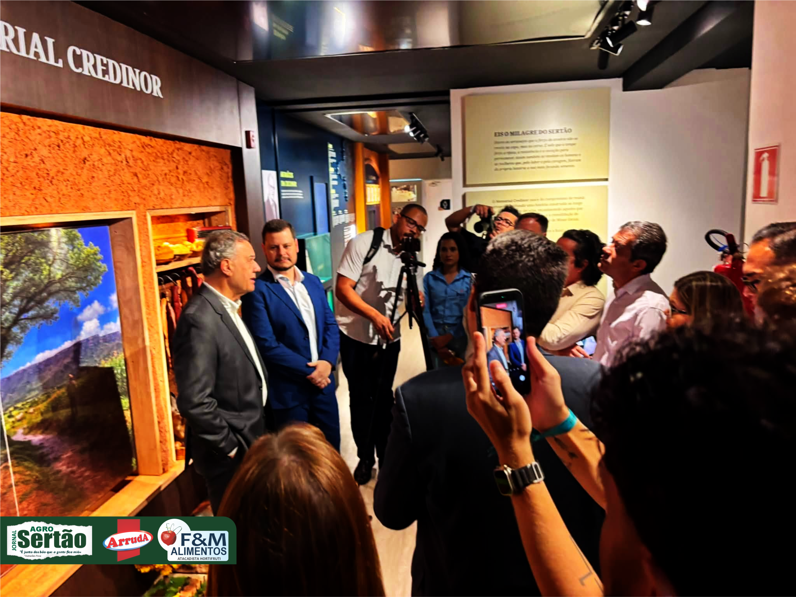 Foi com essa sensação que estive, na noite desta terça-feira, 11 de agosto, na inauguração do Memorial do Cooperativismo, instalado no Centro Cooperativo Heli Penido, em Montes Claros. Confesso que saí de lá impactado, não apenas pela beleza e pela organização do evento, mas, principalmente, pelo significado histórico daquilo que o Sicoob Credinor está entregando à sociedade.
